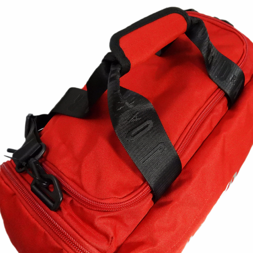 Sports bag unisex for school and trainings red 36L Air Jordan Jam Velocity Duffle - SM0920-R78