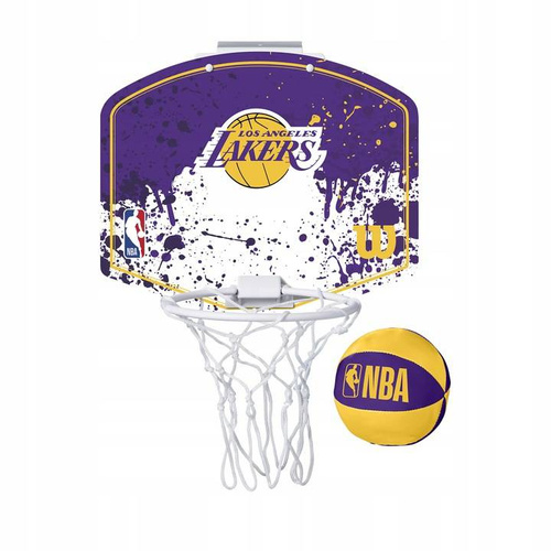 Wilson Hoop Fanatic Mini Hoop Los Angeles Lakers  - WTBA00436