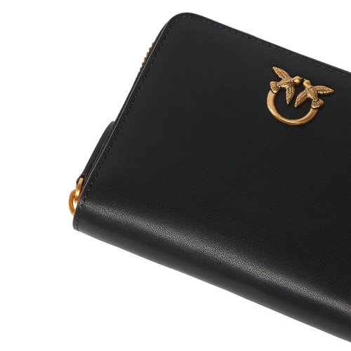 Wallet Pinko Taylor Zipp Around Black - 100249A0F1Z99Q