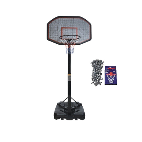 Mobile basketball set LEAN 200-300 cm + Sure Shot 405 Basketball Chain Net