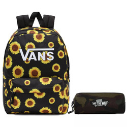 Vans Girls Realm Backpack maize - VN0A4ULTMAZ1 + Pencil Pouch