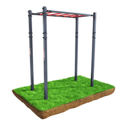 Outdoor ladder bar garden stationary for trainings K-SPORT - KSOZ008