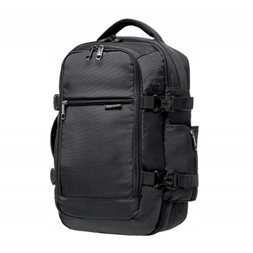 Puccini Easy Pack Collection 18L Travel Backpack Black - PM90171-1