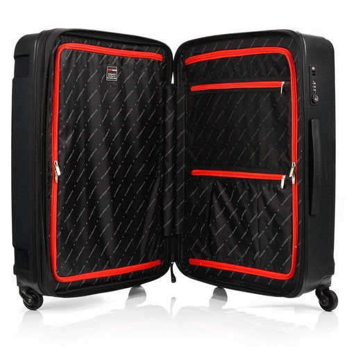 SwissBags Travel Suitcase Tourist 67cm Black