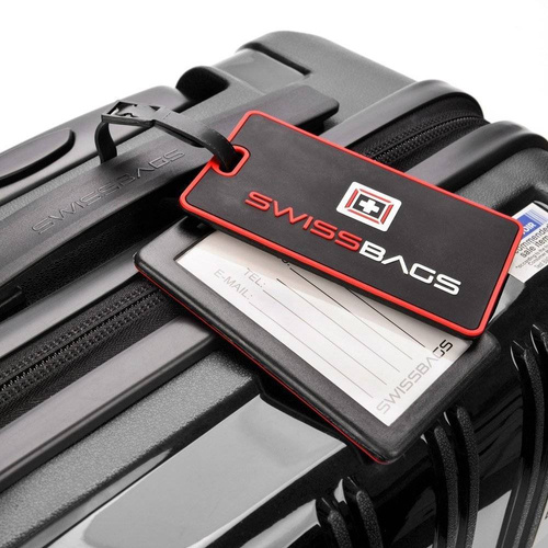 SwissBags Travel Suitcase Tourist 55cm Black