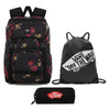 Vans Ranger Botanical Check Backpack - VN0A3NG2UWX + Bag + Pencil Pouch