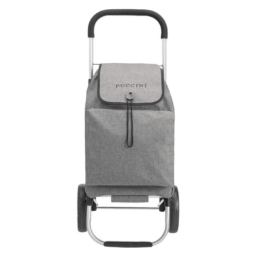PUCCINI Soho 46L Grey Shopping Trolley / Bag - WD2302-4B