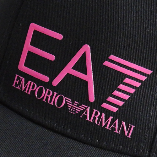 Emporio Armani EA7 Baseball Black Cap Strapback - 247088 CC010 28521