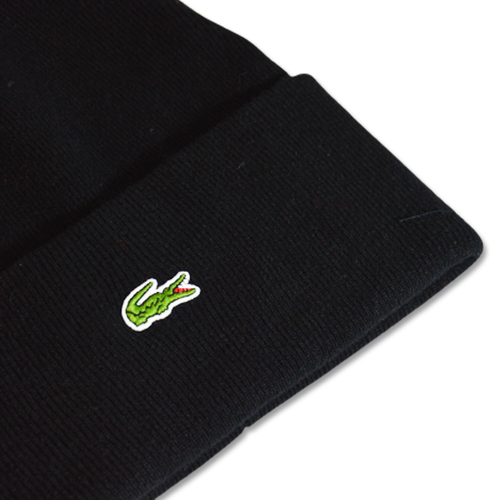 Black winter hat Lacoste - RB982500031