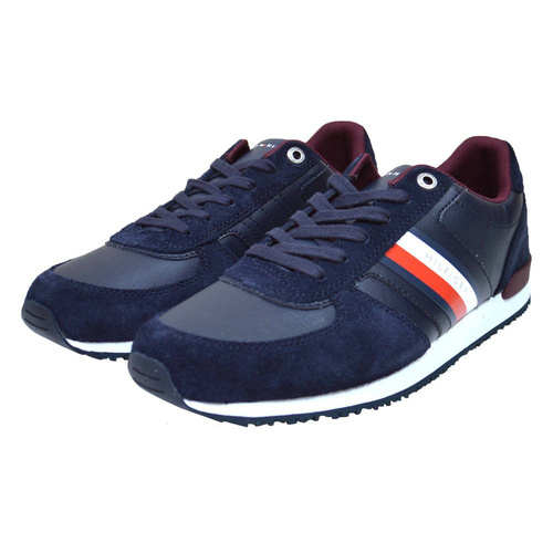 Men's shoes Tommy Hilfiger Iconic Runner Navy - FM0FM03000 DW5