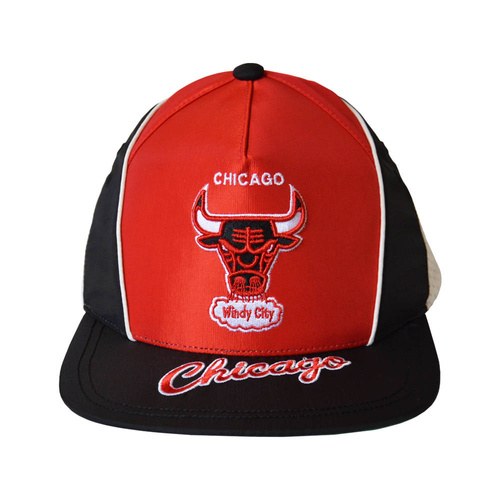 Mitchell & Ness NBA Chicago Bulls Freethrow Snapback - HHSS1097-CBUYYPPPBKRD