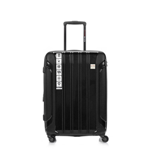 SwissBags Travel Suitcase Tourist 67cm Black