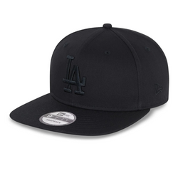 New Era 9FIFTY MLB LA Los Angeles Dodgers Black On Black - 60245398