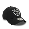 New Era 9FORTY NFL Las Vegas Raiders Black Adjustable Cap - 60565225