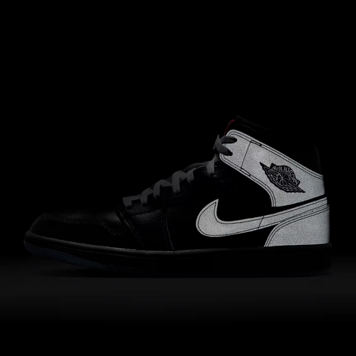 Men's sports shoes Air Jordan 1 Mid SE Black - HV5177-010
