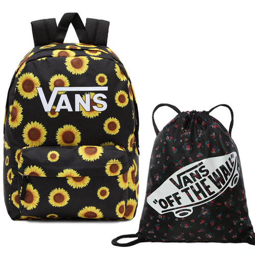 Vans Girls Realm Backpack maize - VN0A4ULTMAZ1 + Benched Bag