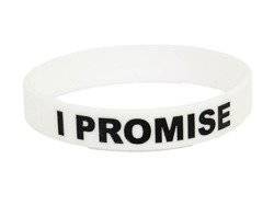  I PROMISE silicone bracelet wristband