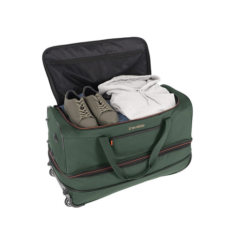 Travelite Basics Travel bag on wheels green - 96276-86