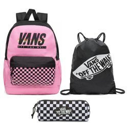 Vans Sporty Realm Plus Backpack - VN0A3PBIV5C + Benched Bag + Pencil Pouch