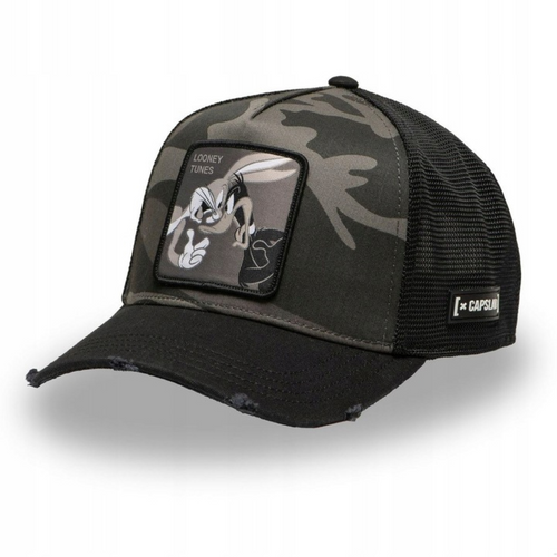 Capslab Looney Tunes Daffy Duck Bugs Bunny Trucker Cap - CL/LOO11/1/PCT/BD