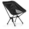 METEOR Schelp Folding Tourist Chair Black - 16553