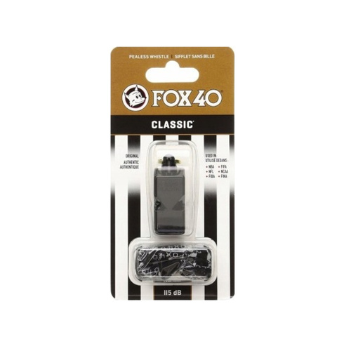 FOX 40 Classic Official 115 dB Coach and Referee Whistle - 9901-0008