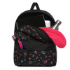 Vans Realm Beauty Floral Black Backpack Custom Minion - VN0A3UI6ZX3
