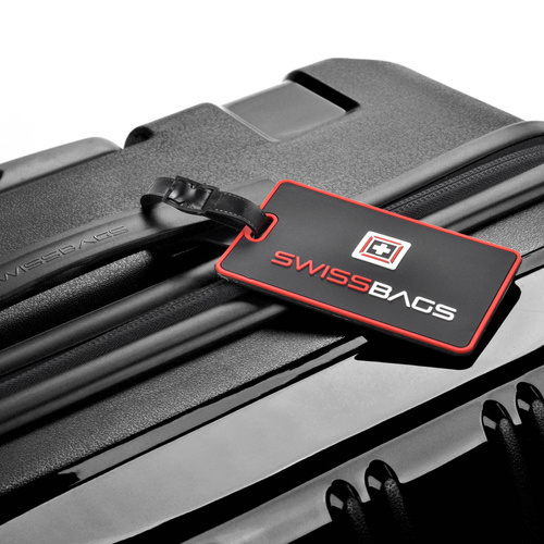 SwissBags Travel Suitcase Tourist 75cm Black