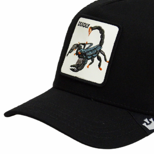 Goorin Bros. The Deadliest Scorpion Trucker Cap - 101-1687-BLK