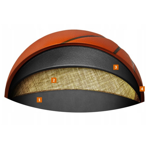 Basketball Basketball Spalding React TF-250 Logo Fiba Leather 76-967Z