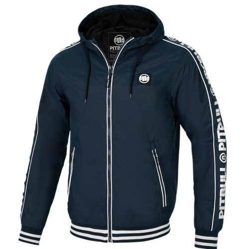 Windbreaker transitional jacket PIT BULL WHITEWOOD navy blue - 52401059000