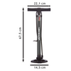 Workshop bicycle pump Dunlop 174psi - 10220