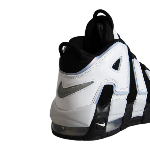 Nike Air More Uptempo GS Kids Shoes Black Cobalt Bliss -  DQ6200-001