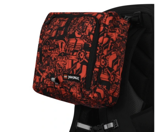 Children's school backpack for kindergarten red black 18L Lego Ninjago Red Lloyd - 20222-2302