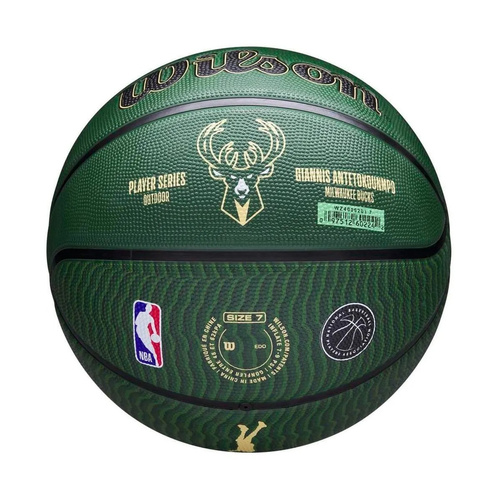 Wilson NBA NBA Giannis Antetokounmpo Milwaukee Bucks Outdoor Basketball - WZ4006201