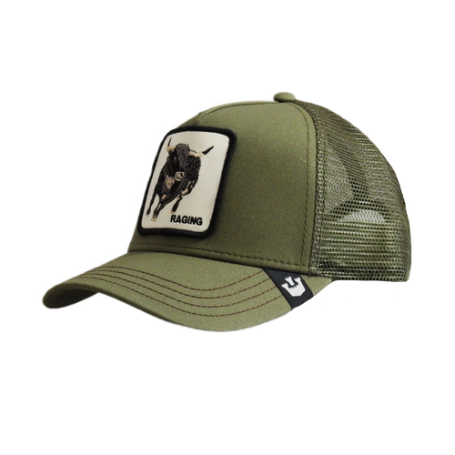 Goorin Bros. The Rager Olive Trucker Cap - 101-0211-OLI