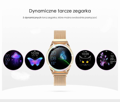 Zegarek Smart Watch G.RSWBF2-4D2-2  r.gold/black