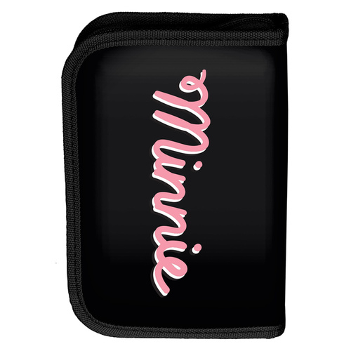 PASO x Minnie Mouse Pencil Case without Equipment Black Holo - DM23VV-P001BW