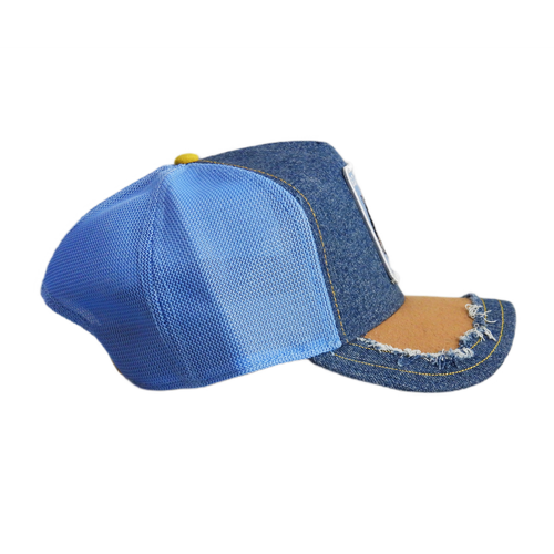 Goorin Bros. Silky Goat Denim Trucker Cap - 101-1281-DEN