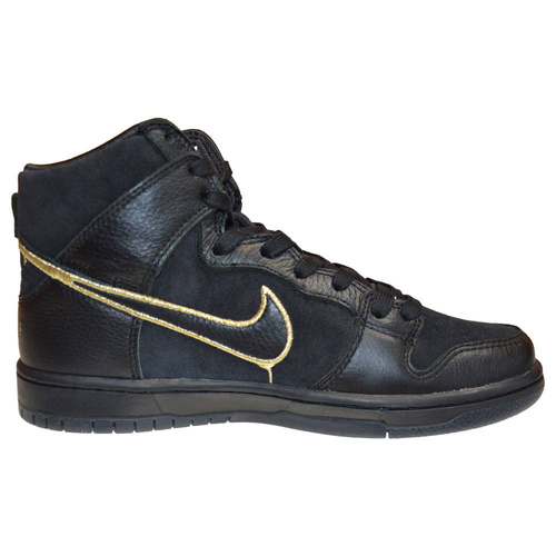 Men's sport shoes Nike SB Dunk High FAUST Black Gold - DH7755-001