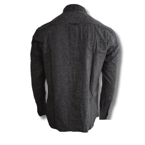 Elegant men's shirt SUIT Ray Shirt Gray Blazer - S131304-3096