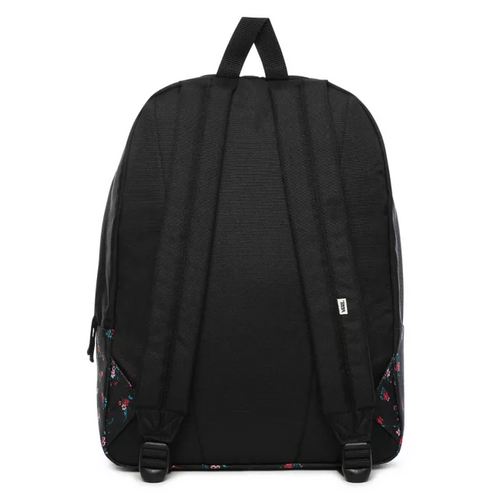 Vans Realm Beauty Floral Black Backpack - VN0A3UI6ZX3 + Pencil Pouch