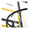 Basketball Hoop Portable Basketball Stand 230-305 cm + Spalding NBA Platinum Streetball Outdoor Basketball + Dribble Specs No Look Basketball Eye Glass Goggles