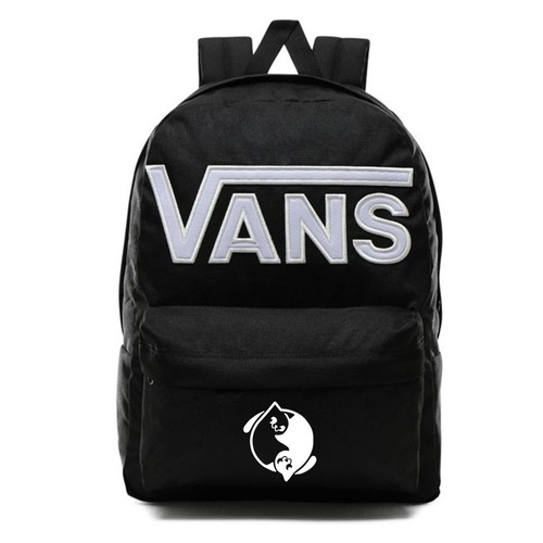 Vans Old Skool III Backpack - VN0A3I6RY28 - Custom Yin Yang Cats