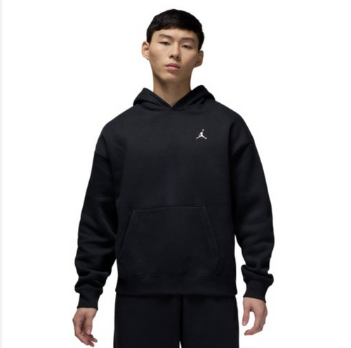 Air Jordan Brooklyn Oversize Hoodie Black - IB7235-010