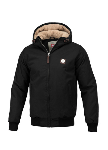 Pit Bull West Coast Elkwood 3 Sherpa Hooded Jacket Black - 529112900
