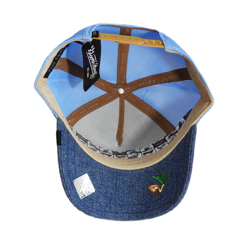 Goorin Bros. Silky Goat Denim Trucker Cap - 101-1281-DEN