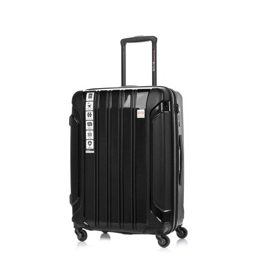 SwissBags Travel Suitcase Tourist 67cm Black