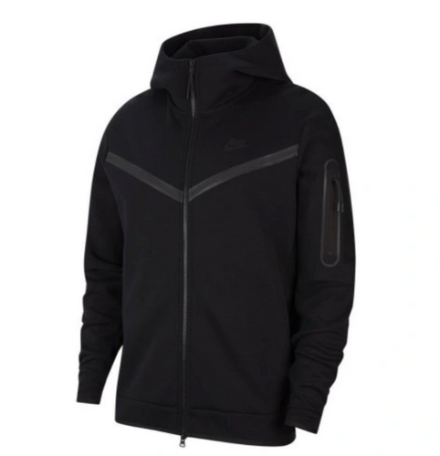 Men's sports sweatshirt Nike NSW Tech Fleece Hoodie Black - CU4489-010