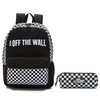 VANS Central Realm Backpack-VN0A3UQSBLK + Pencil Pouch